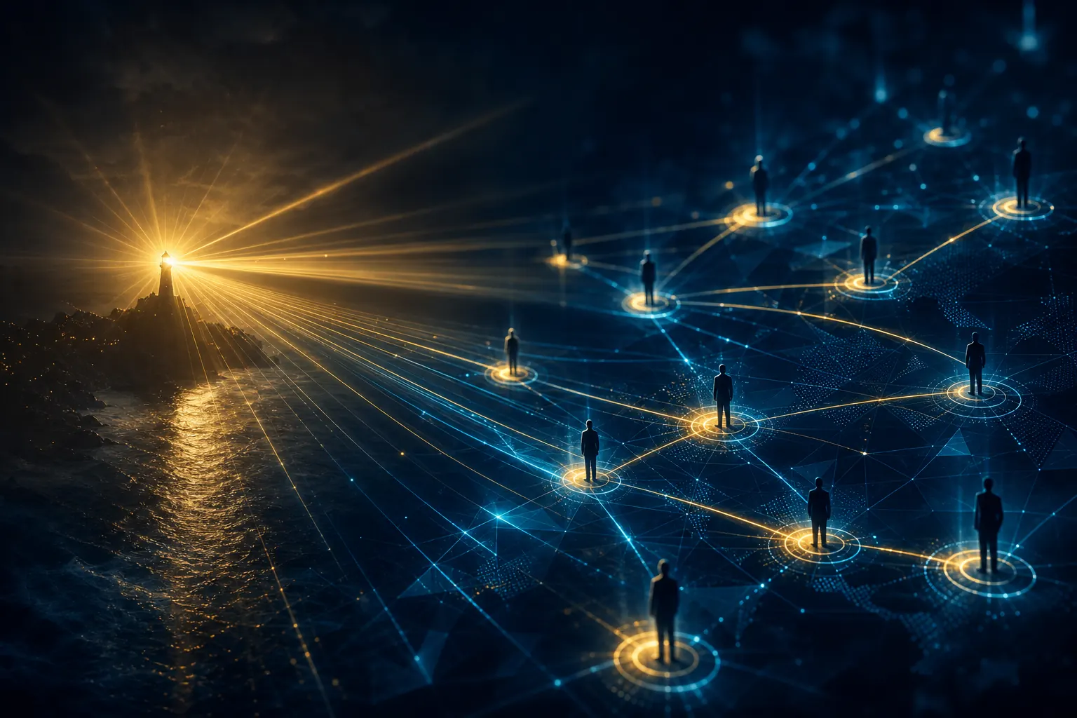 Иллюстрация AI-исследования рынка и поиска B2B-клиентов для HRTech-стартапа
